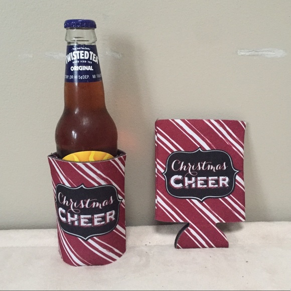 christmas beer bottle koozies